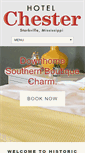 Mobile Screenshot of historichotelchester.com